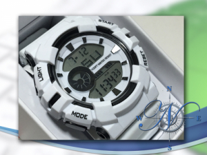 <h4>Sports Wristwatch White water resistant</h4>