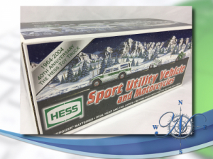 <h4>Hess 2004 Toy Sport Utility Vehicle & Motorcycles</h4>