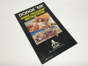 <h4>Dodge em (Atari 2600) Game Manual</h4>